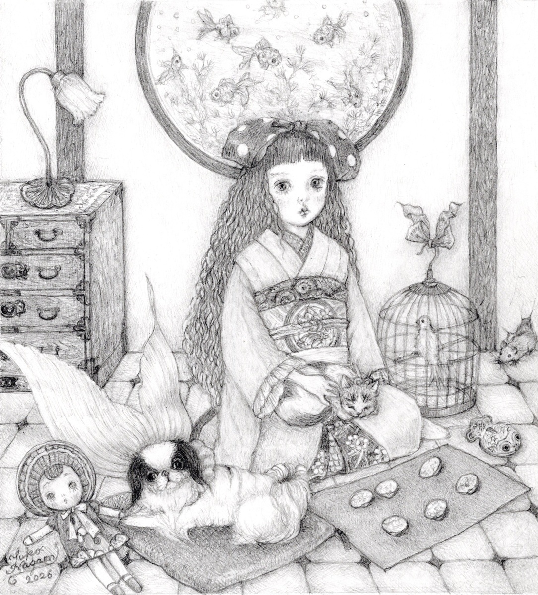 Black and white Fantasy Ⅶ・鉛筆画展＜オンラインギャラリー＞｜5名