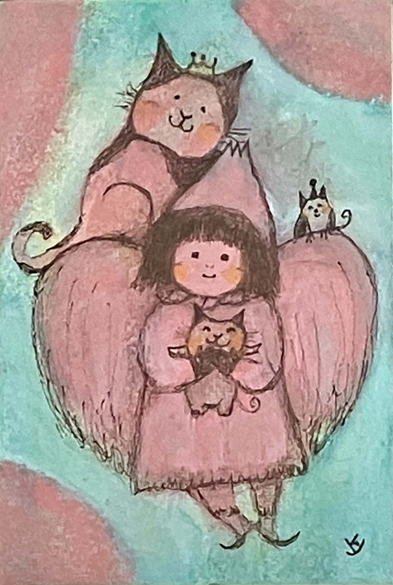 うてなかよこ個展・ちっちゃなほっこりんこ＜オンラインギャラリー